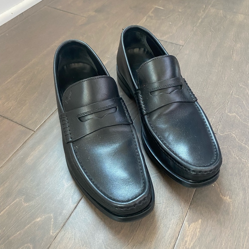 Salvatore Ferragamo Men Leather Loafers